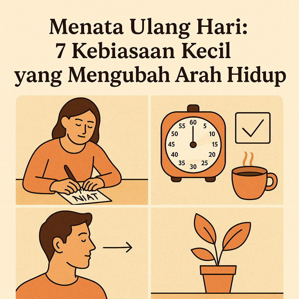 Menata Ulang Hari: 7 Kebiasaan Kecil yang Mengubah Arah Hidup