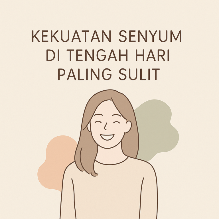 Kekuatan Senyum di Tengah Hari Paling Sulit